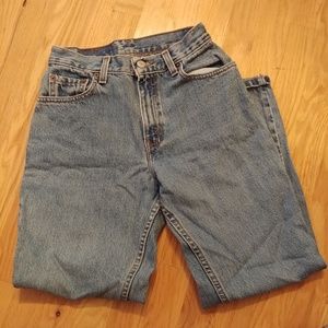 Levi's Distressed Vintage High Rise Jeans